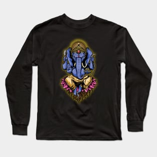 pop art ganesha Long Sleeve T-Shirt